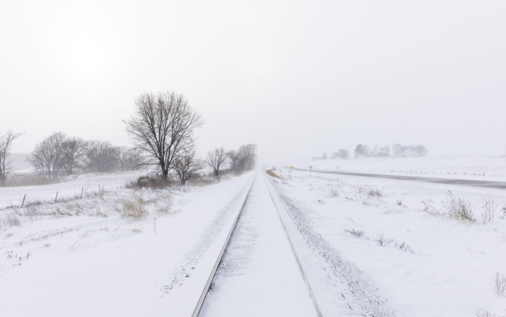 gelo neve iowa usa