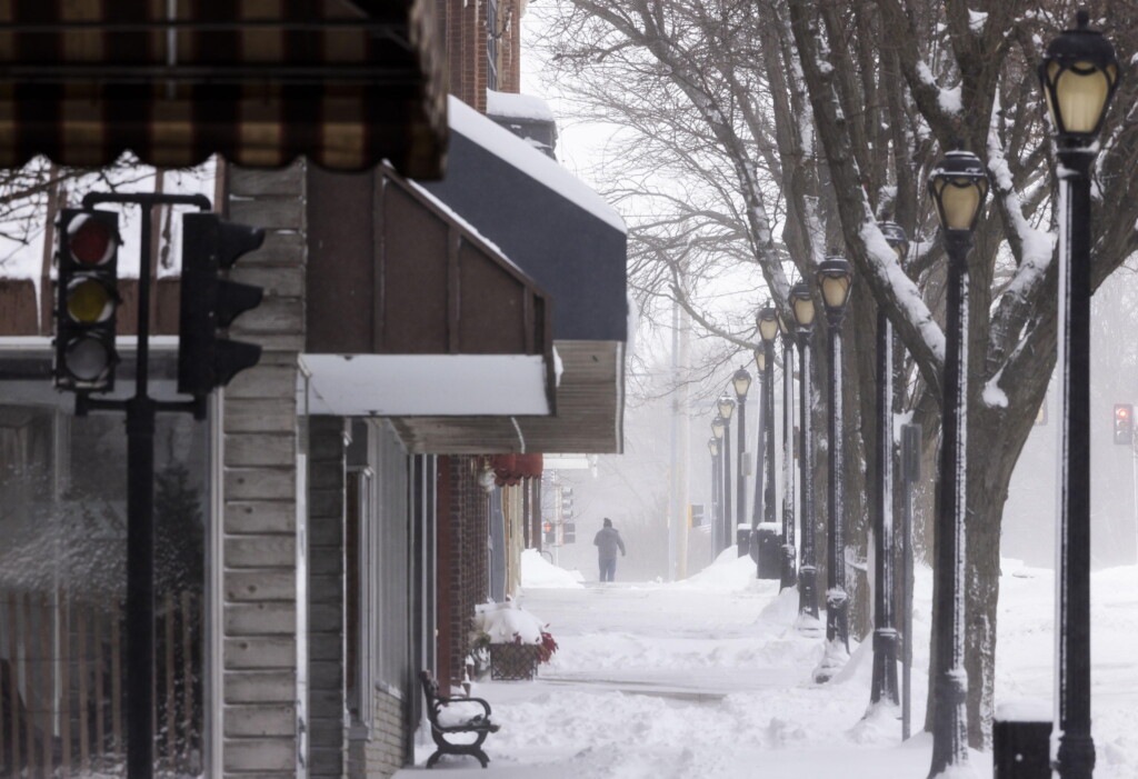 gelo neve iowa usa