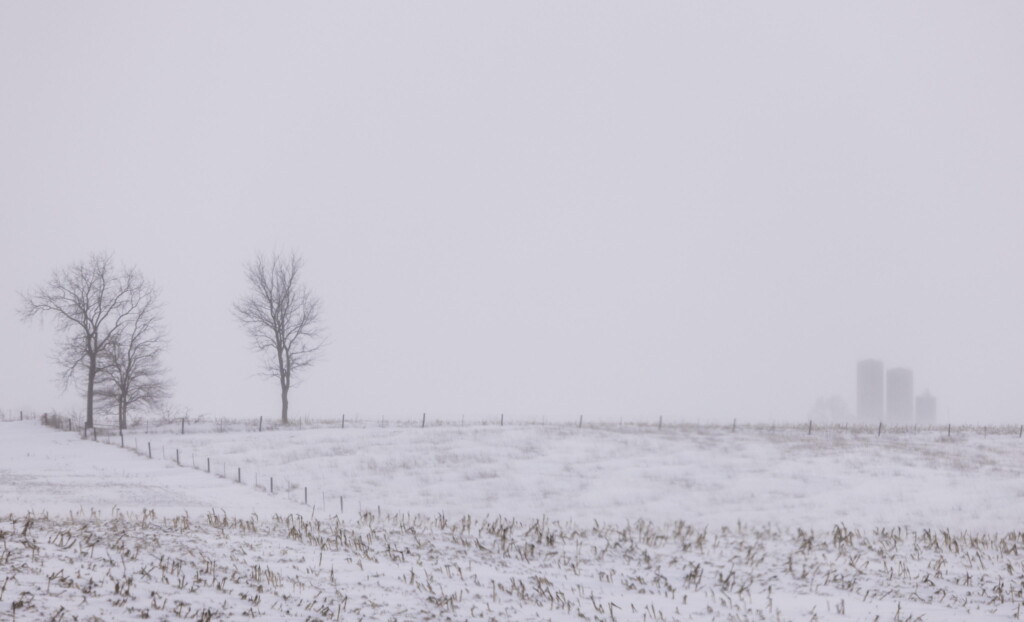 gelo neve iowa usa