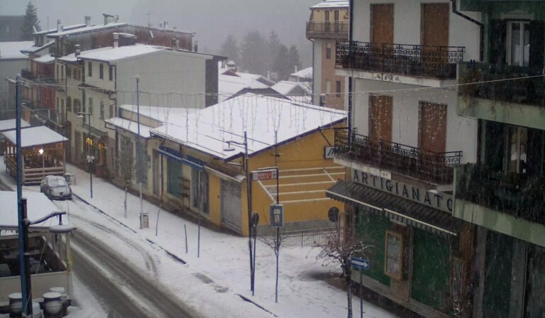 maltempo calabria neve sila