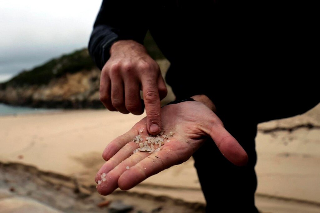 micro plastica pellet galizia spagna