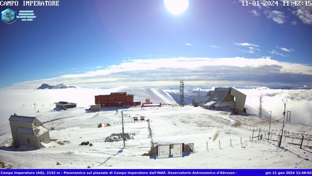 neve campo imperatore