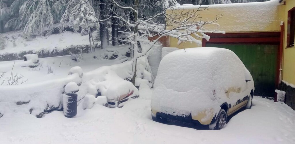 Prima neve sul Gennargentu