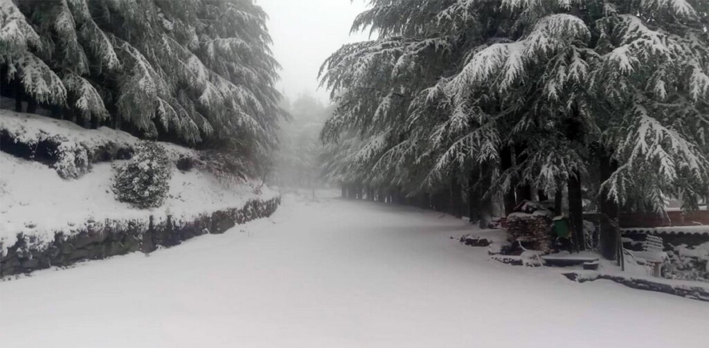 Prima neve sul Gennargentu