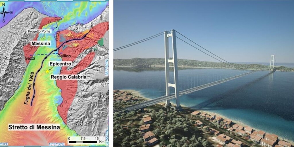 ponte sullo stretto terremoto