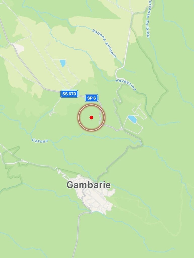 terremoto gambarie aspromonte