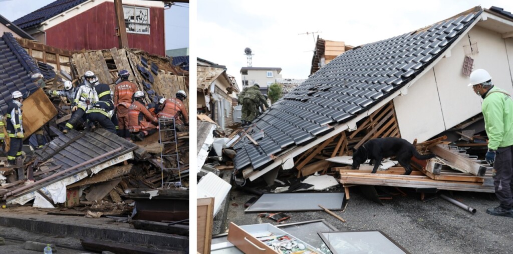 terremoto giappone morti feriti dispersi