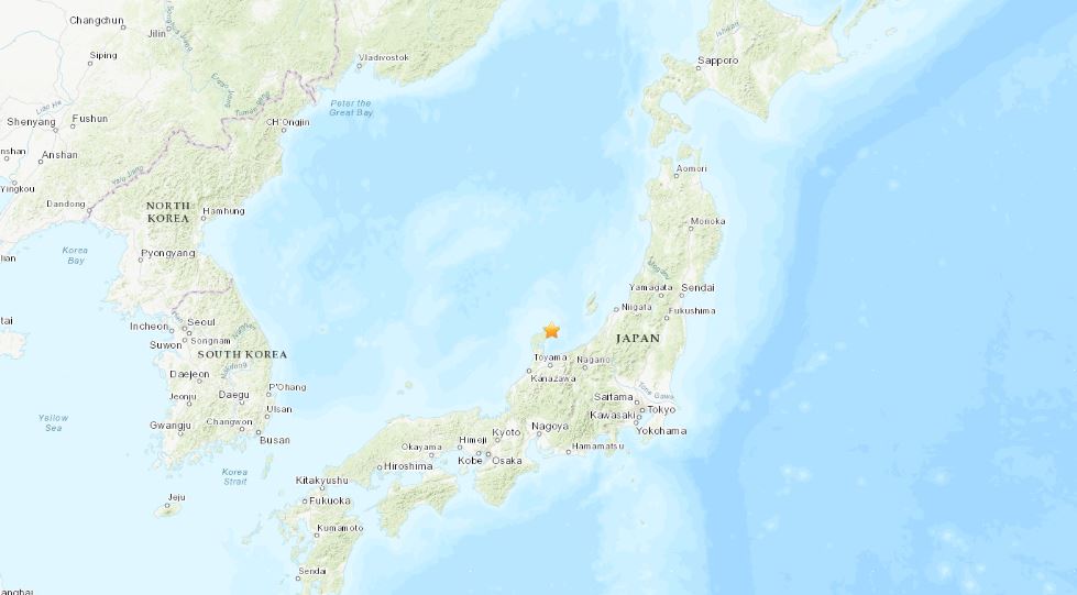 terremoto oggi giappone tsunami Ishikawa nerv