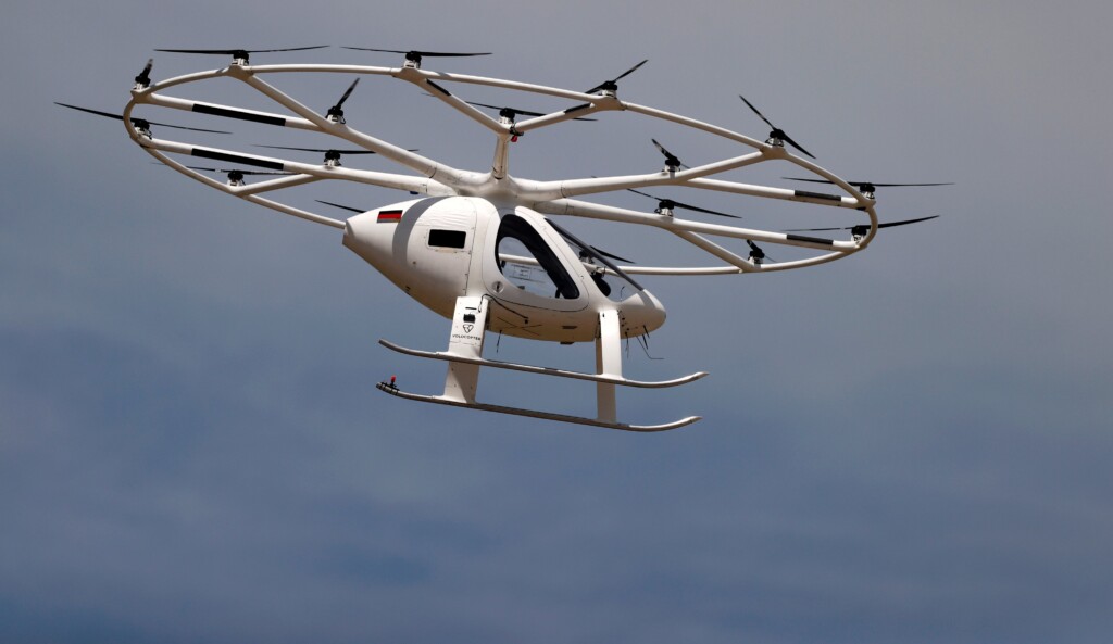 volocopter taxi volanti