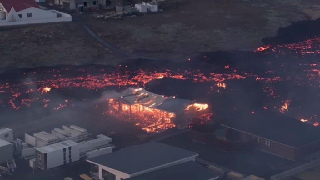 vulcano eruzione grindavik islanda