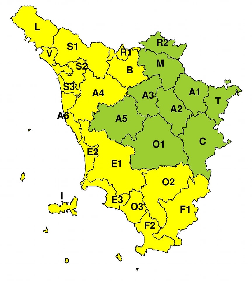 Allerta Meteo Toscana: Rischio Idrogeologico E Neve In Appennino