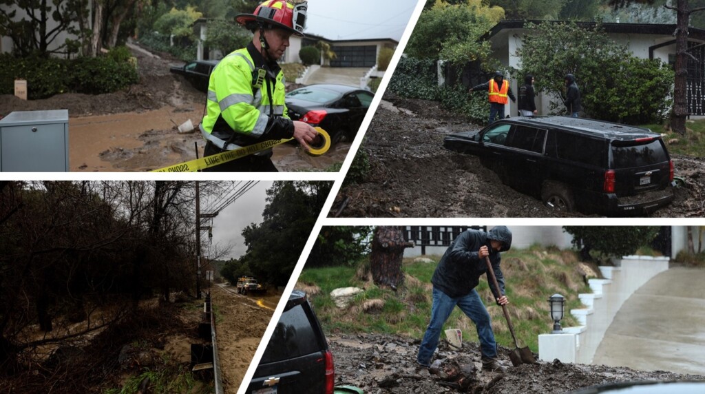 tempesta alluvioni frane inondazioni california