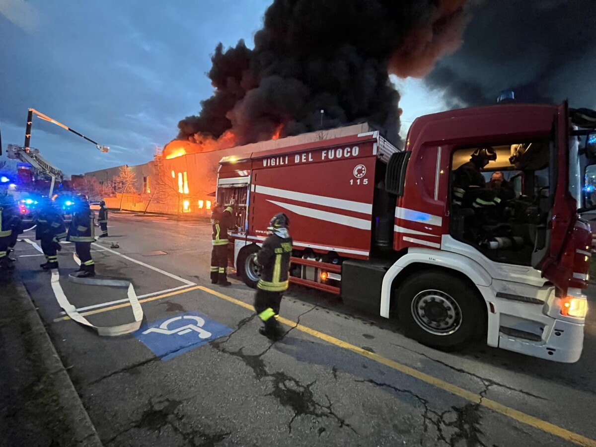 incendio truccazzano