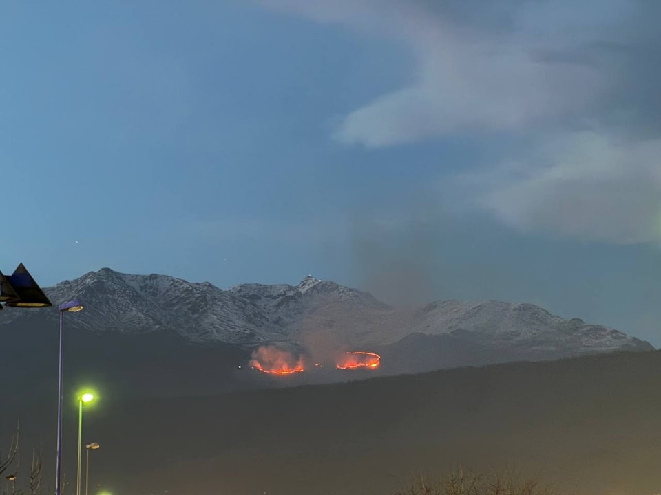 incendio valle elvo piemonte