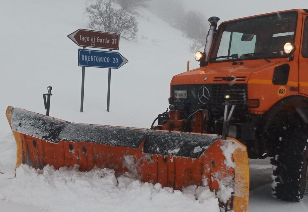 maltempo pioggia neve trentino