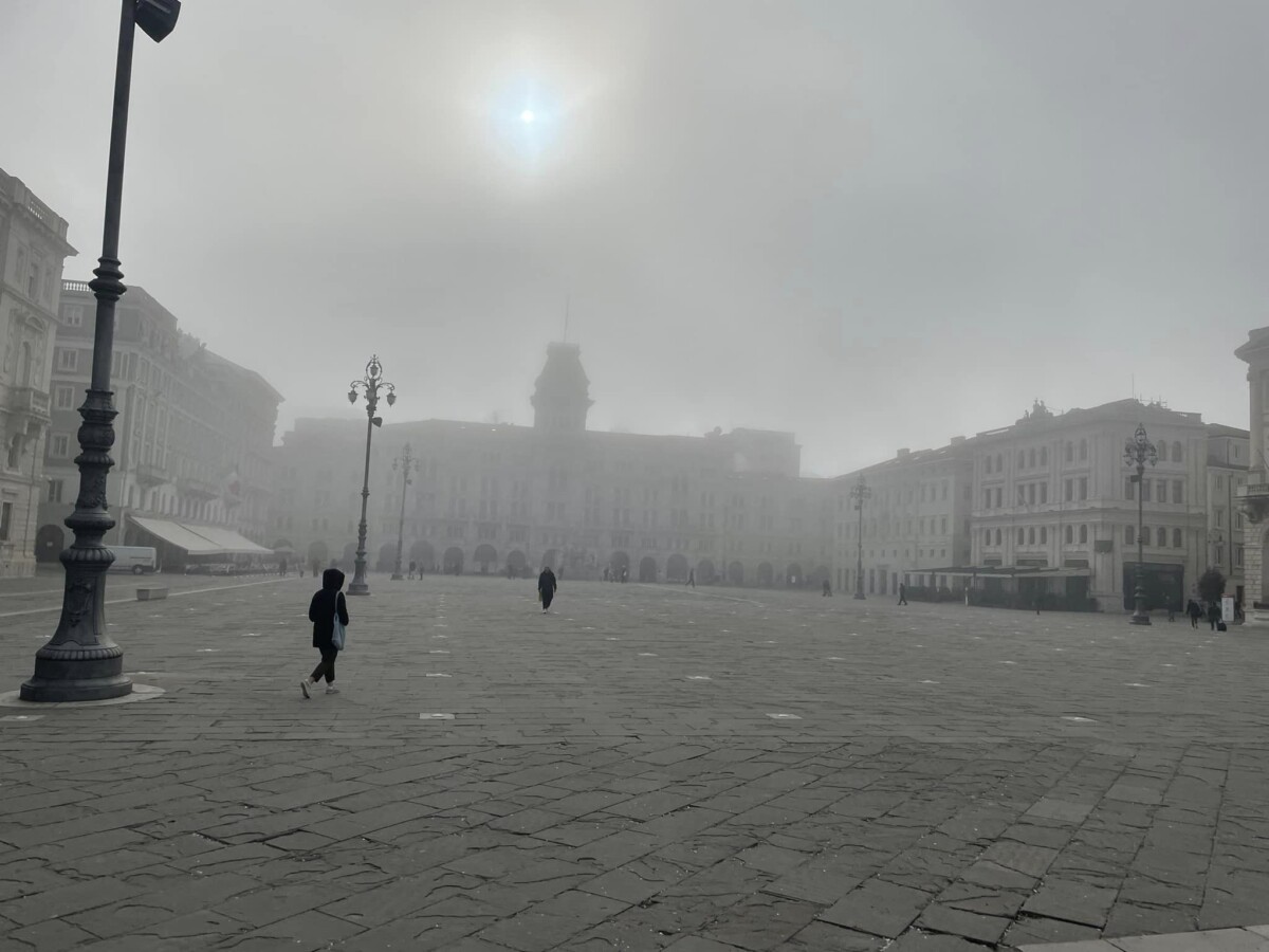 nebbia trieste