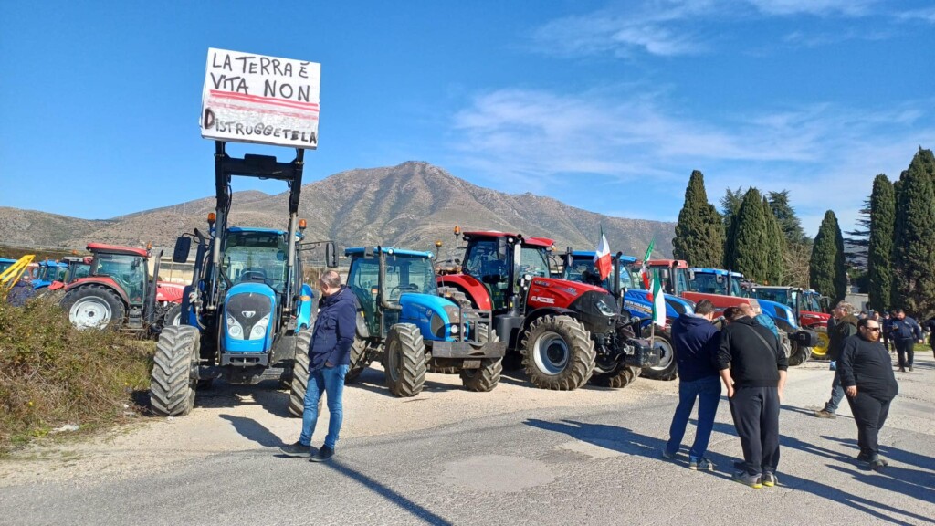 protesta agricoltori