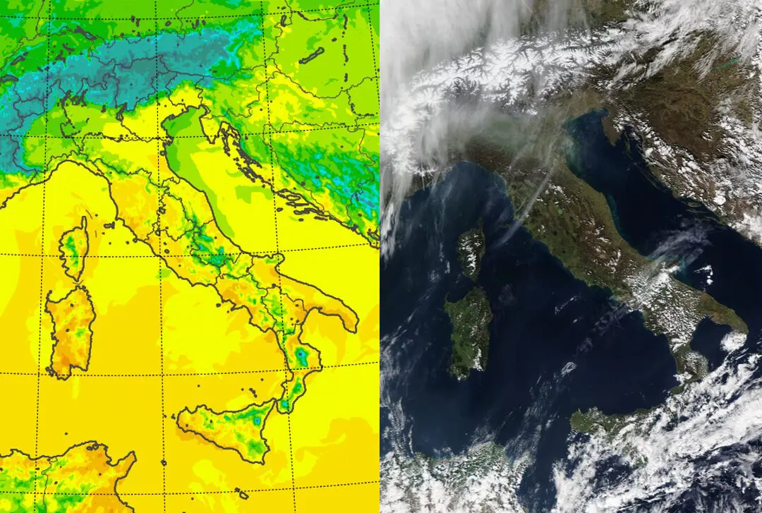 Meteo le temperature massime di oggi 22 C a Guspini