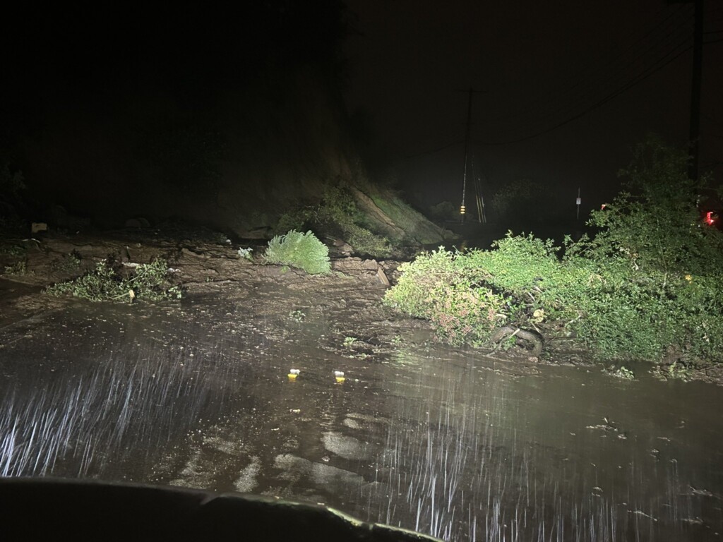 tempesta maltempo california