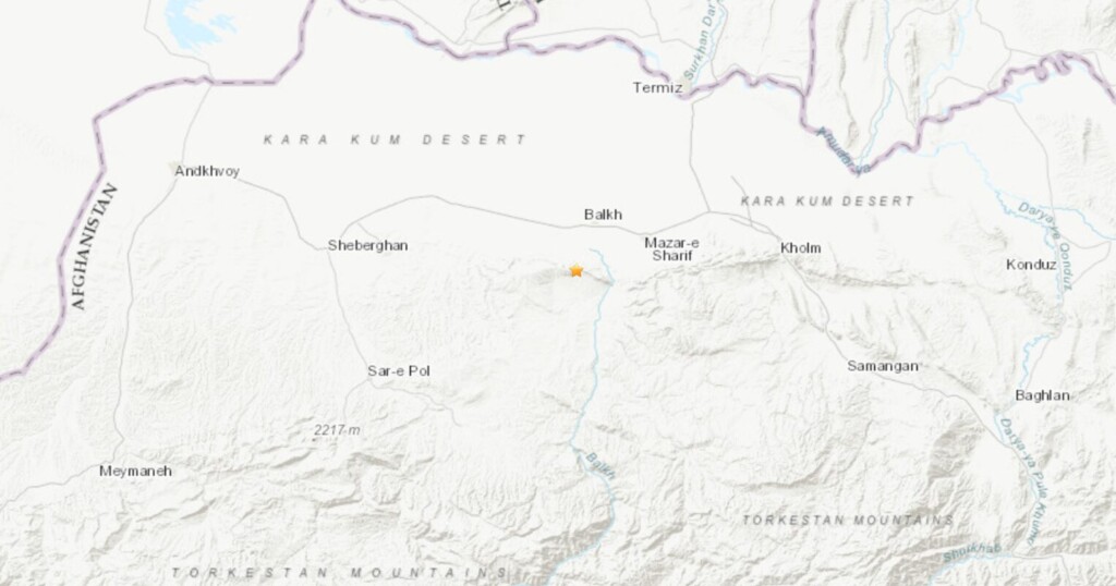 terremoto afghanistan