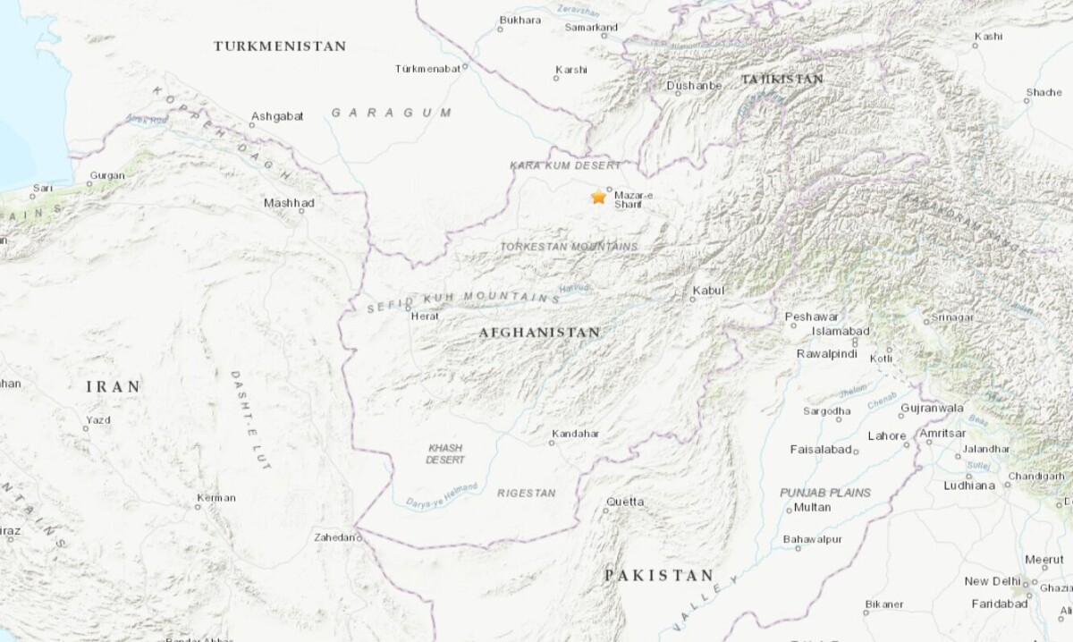 terremoto afghanistan