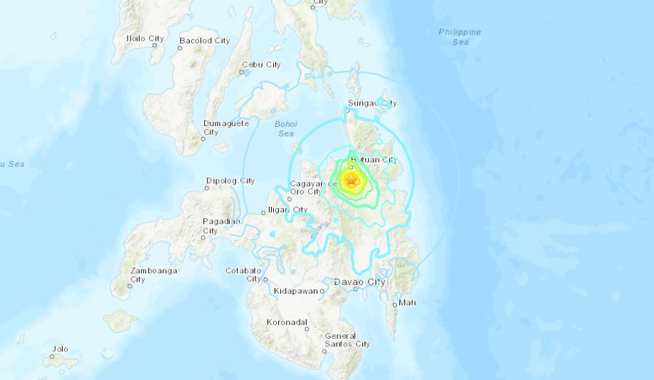 terremoto filippine mindanao