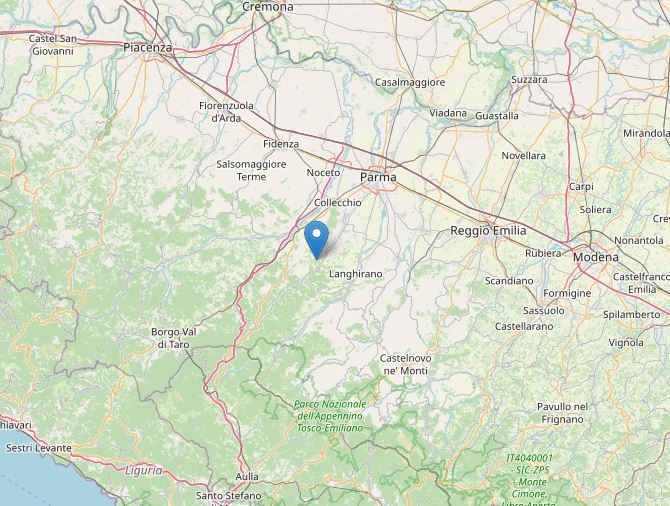 terremoto parma