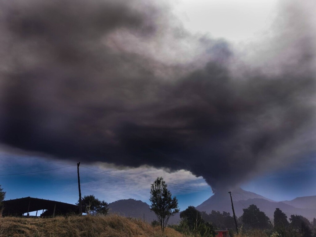 vulcano Popocatepetl messico