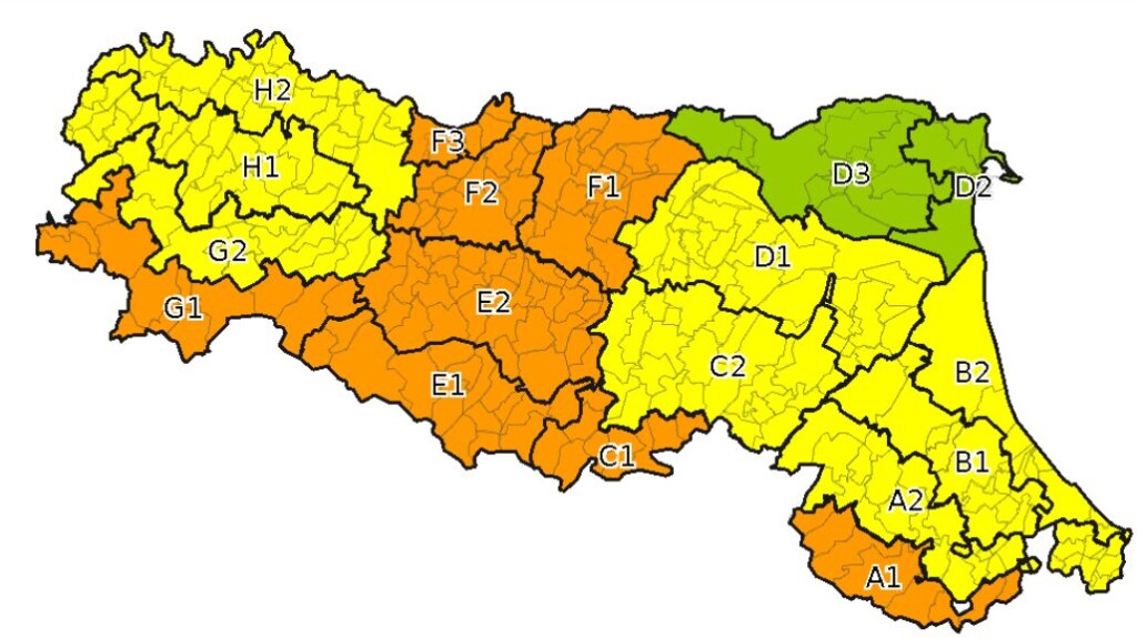 allerta meteo emilia romagna 1 aprile