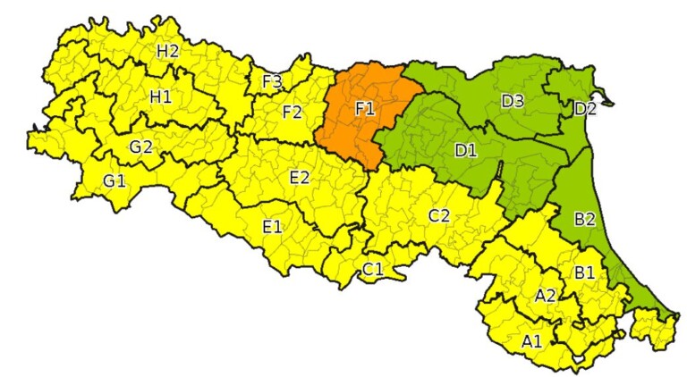 allerta meteo emilia romagna 11 marzo