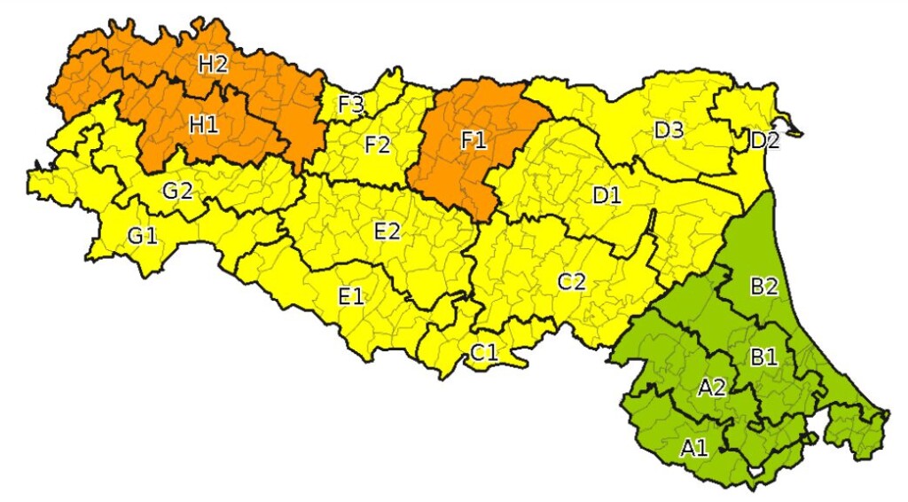 allerta meteo emilia romagna 4 marzo