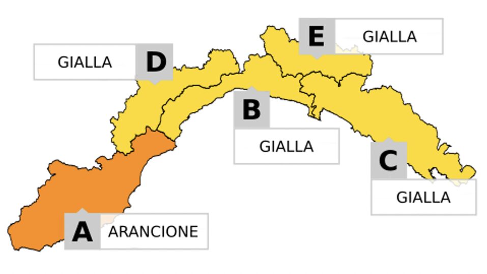 allerta meteo liguria 10 marzo