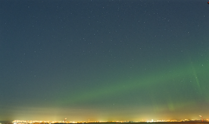 aurora boreale mosca