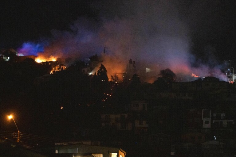 incendi cile valparaiso