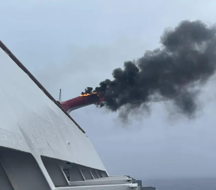 incendio nave crociera