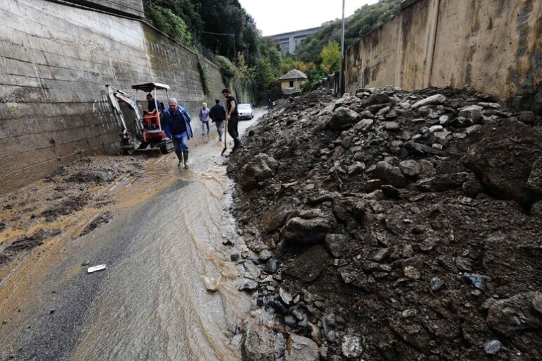 maltempo frane liguria