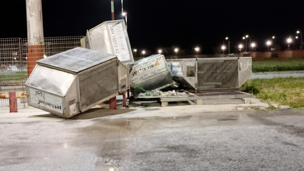 maltempo vento forte trapani birgi aeroporto danni