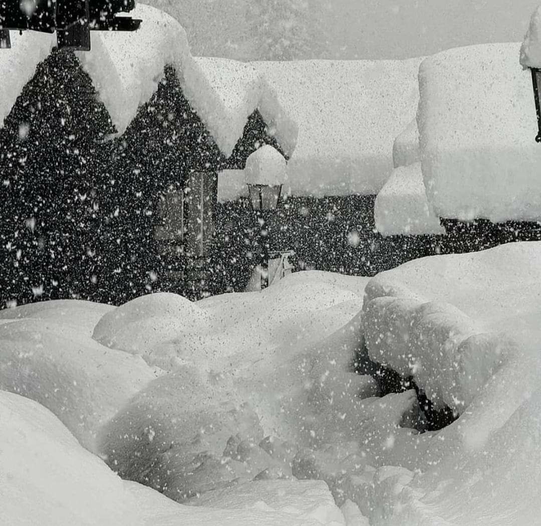 La neve di oggi sulle Alpi Piemontesi