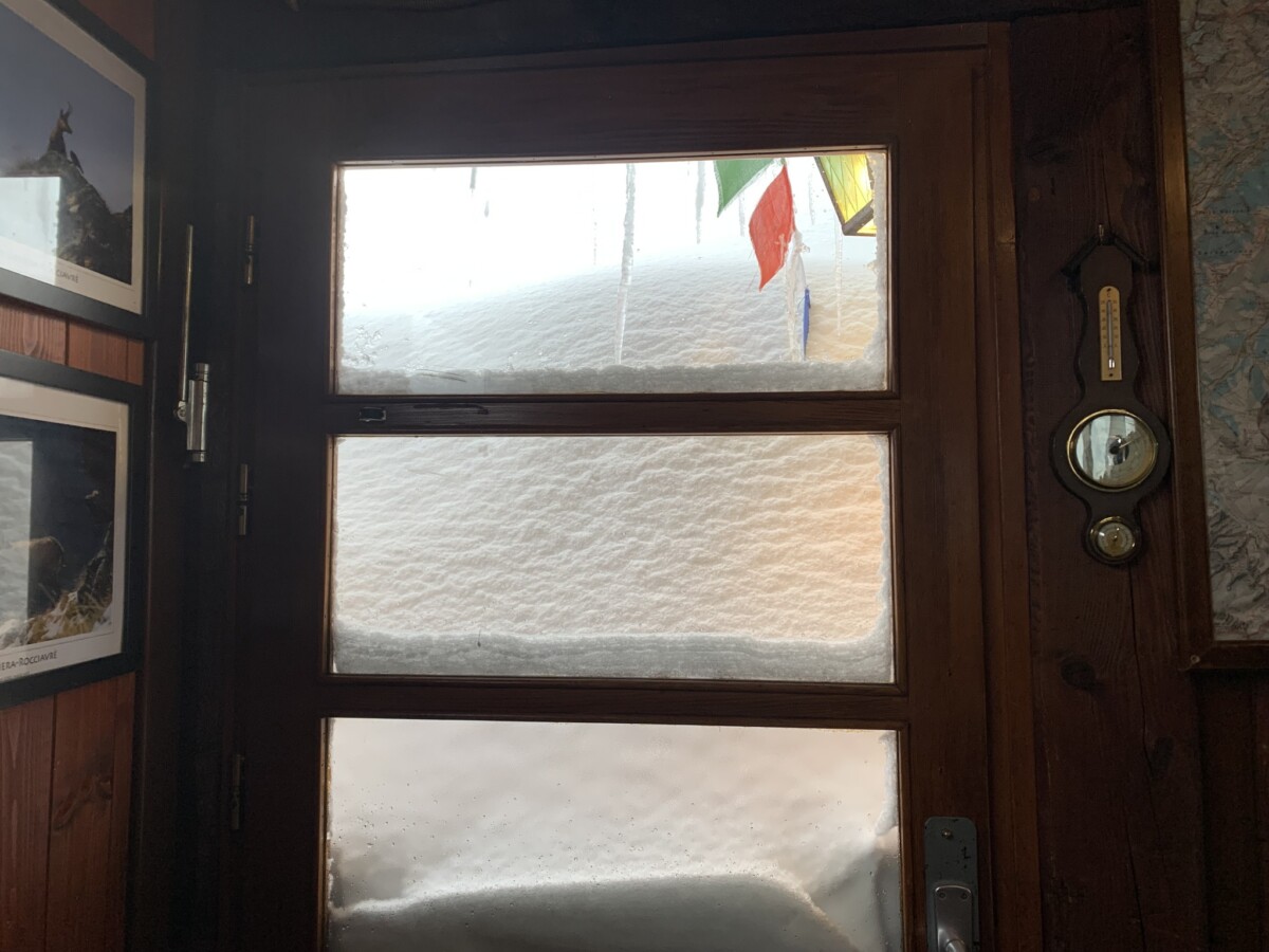 neve rifugio selleries piemonte