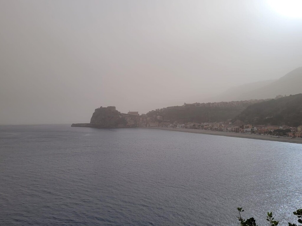 sabbia sahara oggi sud calabria sicilia