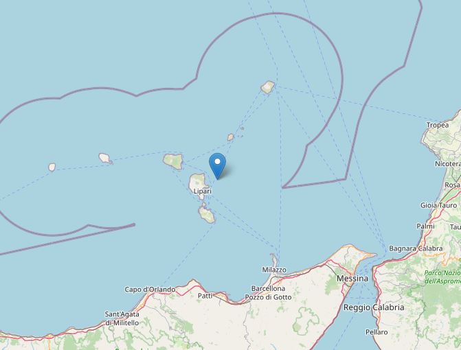 terremoto eolie lipari