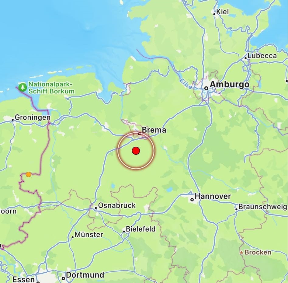 terremoto germania