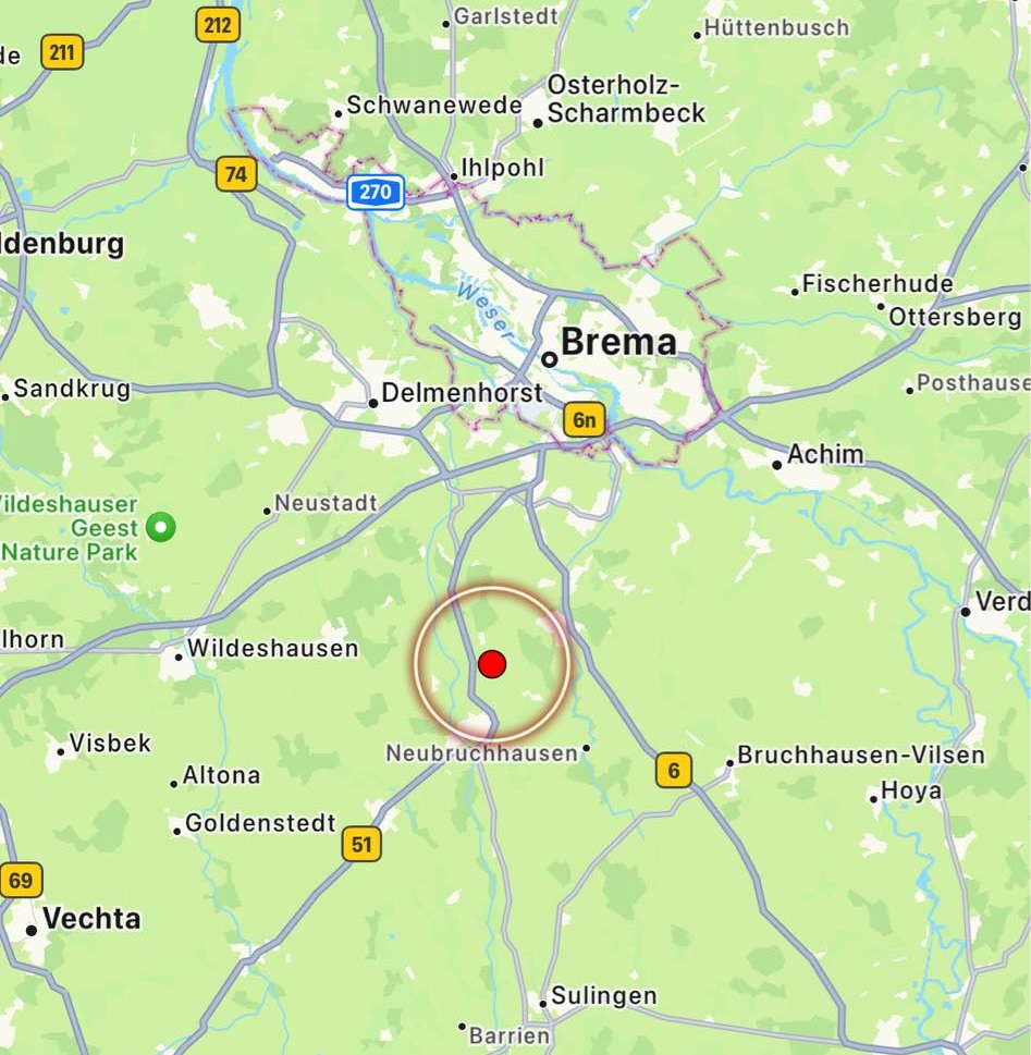 terremoto germania