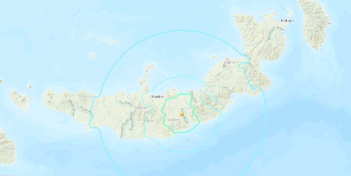 terremoto papua nuova guinea