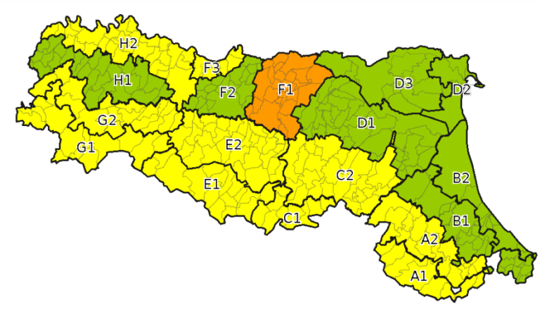 allerta meteo emilia romagna 2 aprile