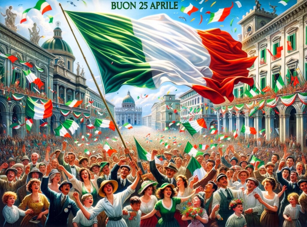 buon 25 aprile 2024 festa della liberazione auguri immagini nuove