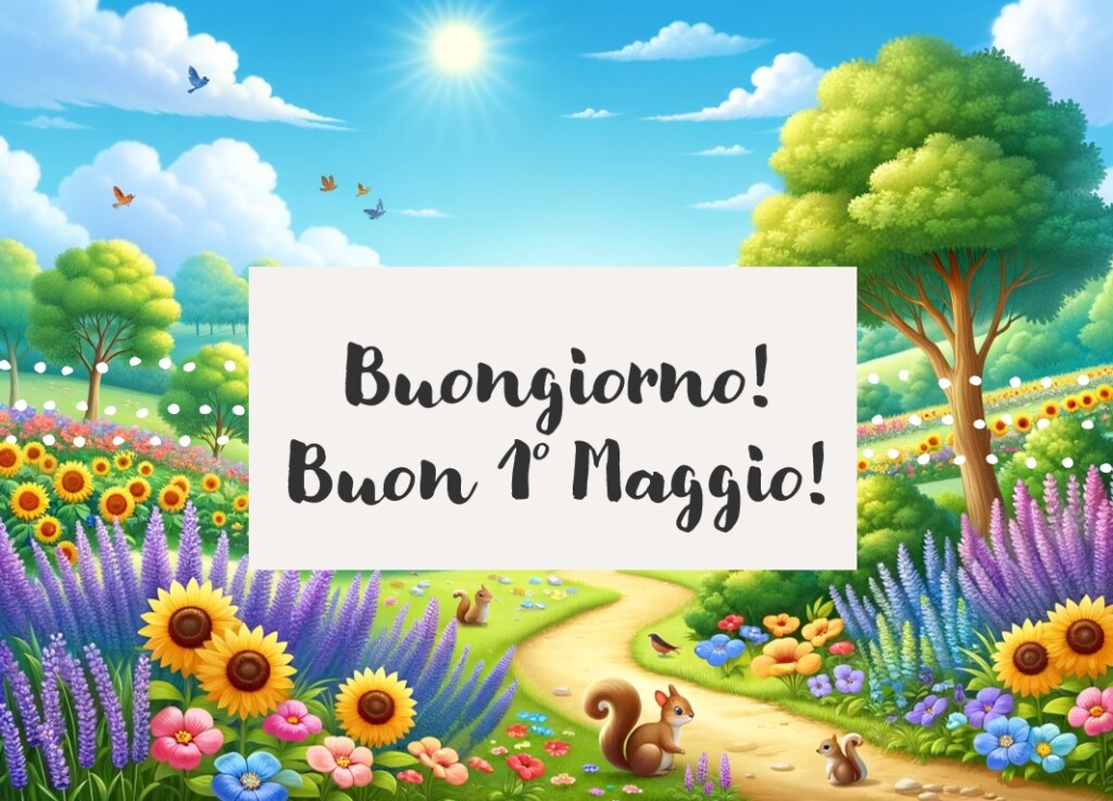 buongiorno buon 1 maggio 2024 immagini nuove originali