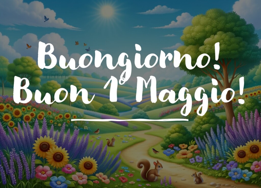 buongiorno buon 1 maggio 2024 immagini nuove originali