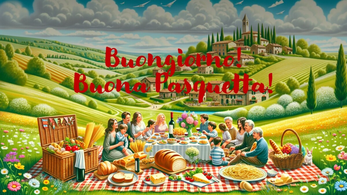 buongiorno buona pasquetta 2024 immagini frasi auguri