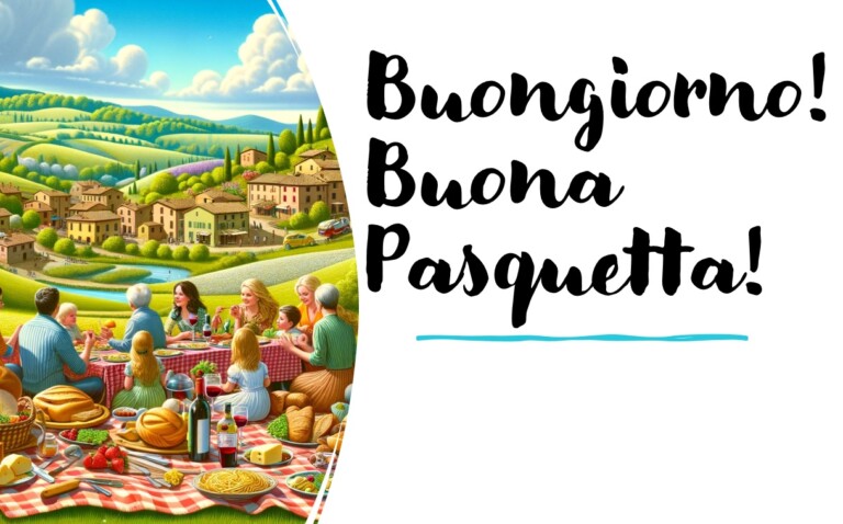 buongiorno buona pasquetta 2024 immagini frasi auguri